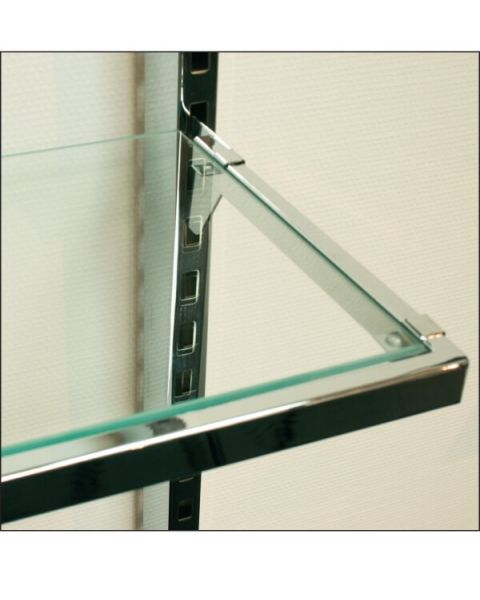 Glashylde t/ U-bøjlestang (56,4 x 26 cm.) t/ rillepanel