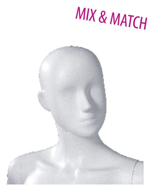 Abstrakt dame mannequinhoved