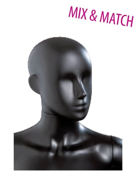 Abstrakt dame mannequinhoved