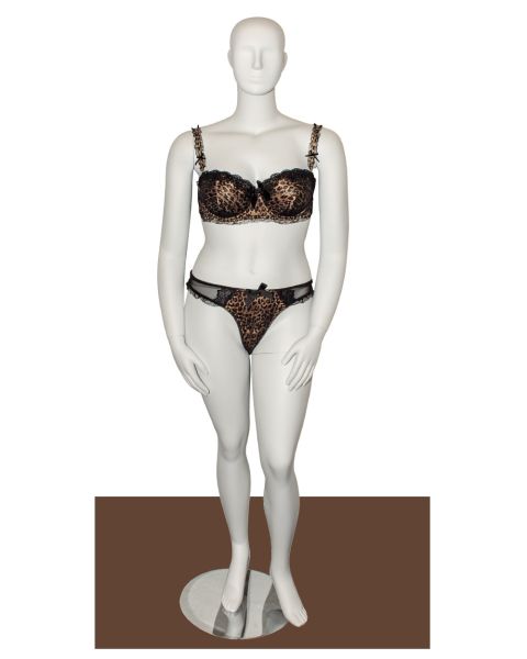 Curved damemannequin, XL