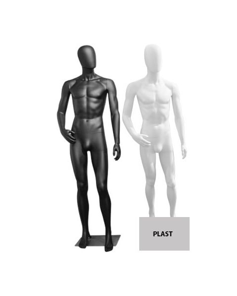 Herremannequin u/ ansigtstræk