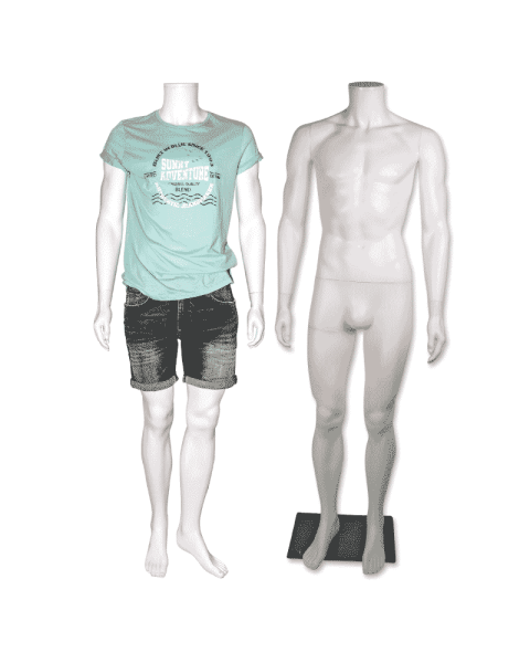 Basic herremannequin u/ hoved