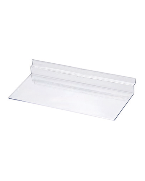 Skohylde / display (24,8 x 2 x 10,5 cm.) t/ rillepanel