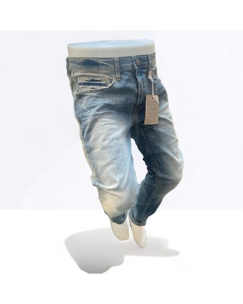 Mannequinunderdel, herre, med wire til væg, hvid. H110