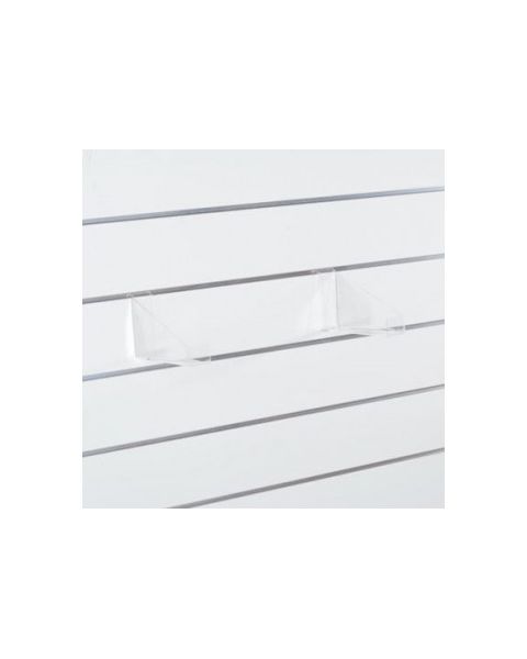 Hyldebærersæt i akryl. D 26.5 x B 4 x H 26.5 cm. - t/ rillepanel