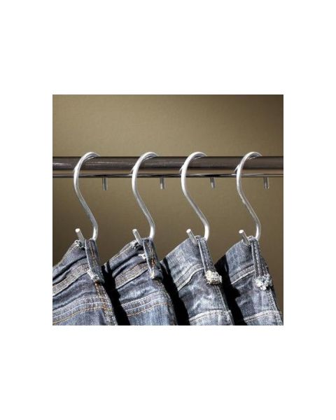 Jeanskrog, Zink.  pk. med 20 stk., 10,5 cm