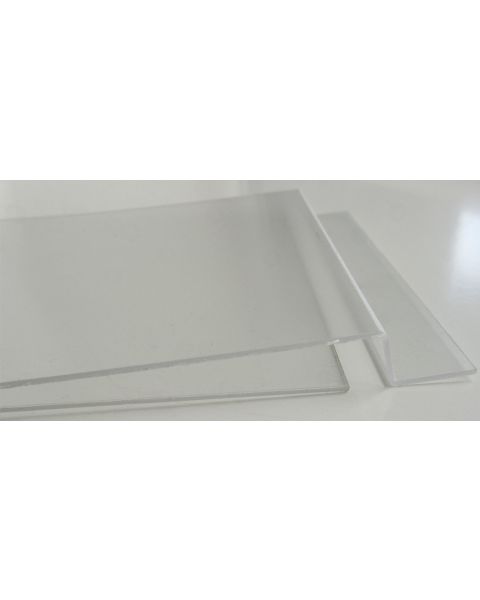 Akryl skilte til rillepanel - restsalg