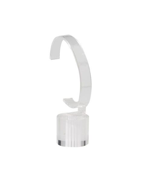 Urdisplay på søjle. Akryl H. 11 cm.