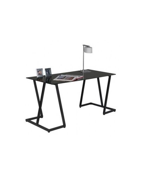 Bordstel/bukke i sort. Sæt af 2 stk. 63 x 32 H 70 cm.