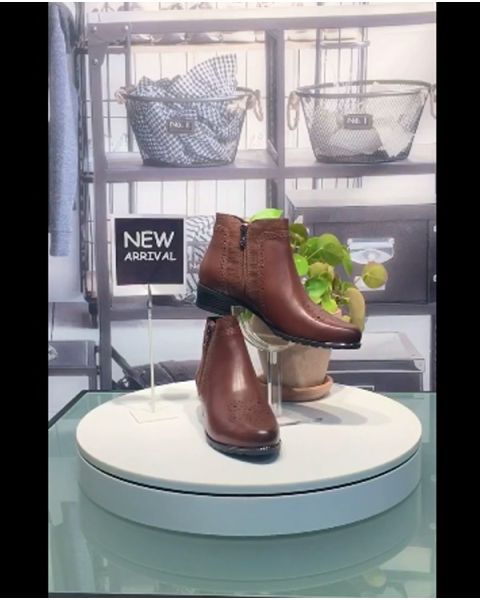 Drejesokkel til mannequin, hvid, Ø50 cm, max 50 kg