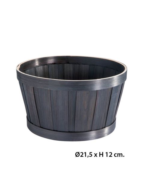 Gavekurv - Bambus Ø21,5 cm.