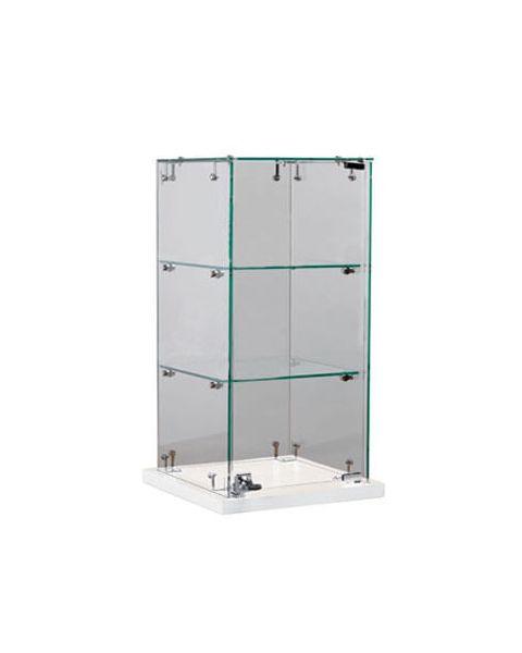 Vitrine t/ bord H 61 cm. - Slimline