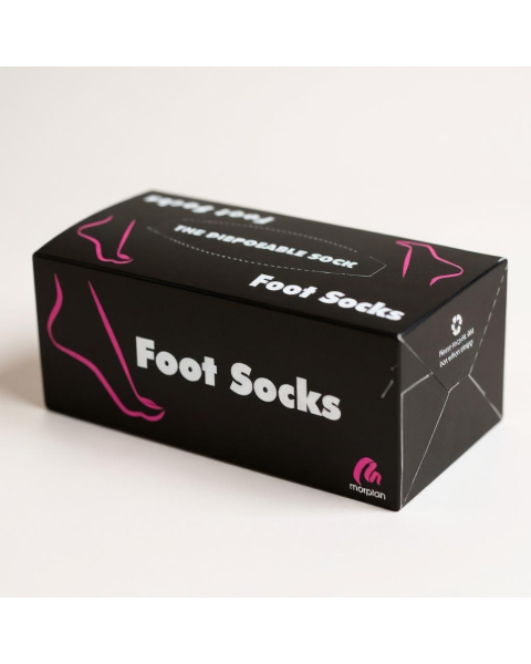 Engangsstrømper - nylon - 144 stk.