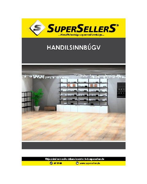 Katalog med butiksinventar