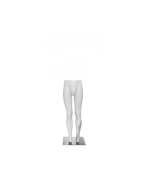 Fotomannequin. Hvid, herre. H 175 cm.