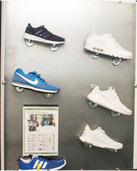 Skoophæng på magnet - galvaniseret