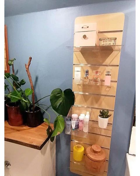 Rillepanel - Accessory. 30 x 120 cm. Vælg mellem ahorn eller hvid.