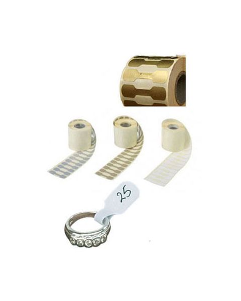 Prislabel t/ smykker - 1.000 stk.