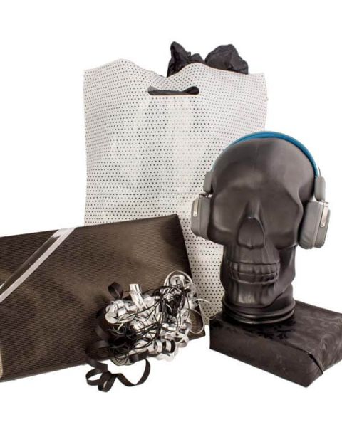 Plastikposer m/ prikker H 45 cm. - 100 stk. Vælg farve