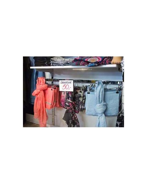 Dekostang 91 cm. - Krom - Super-Skinne