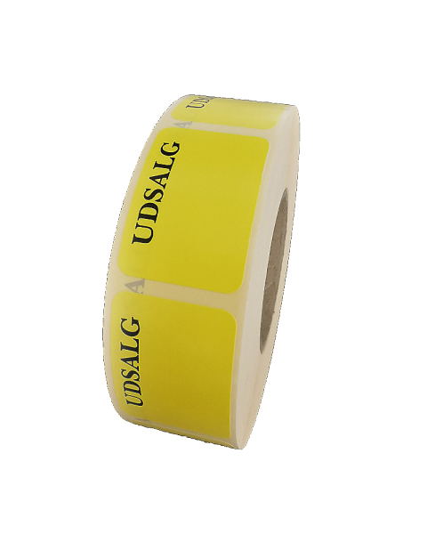 Udsalgs mærker - 1.000 stk.