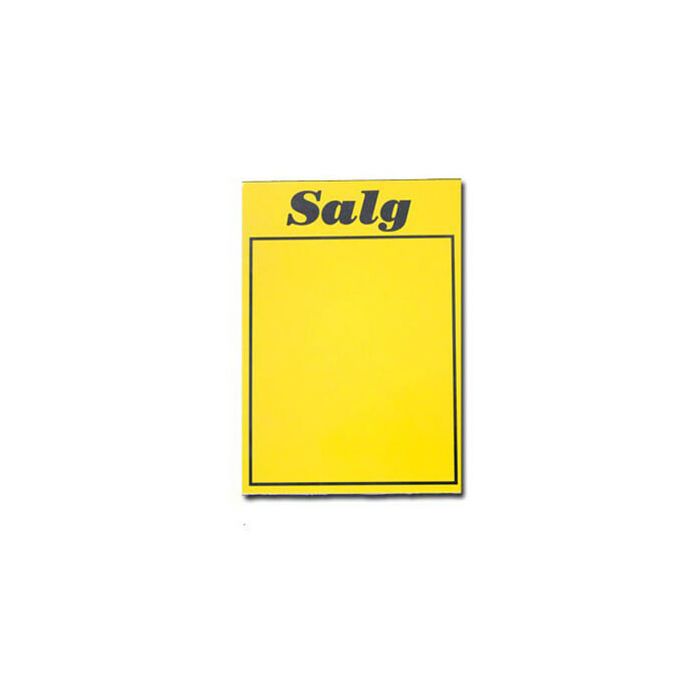 SALG Skilte - A4 - 50 stk.