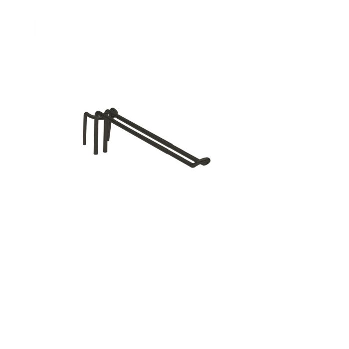 Varekrog, dobbelt - 30 cm. t/ gitter - Sort hammerlak