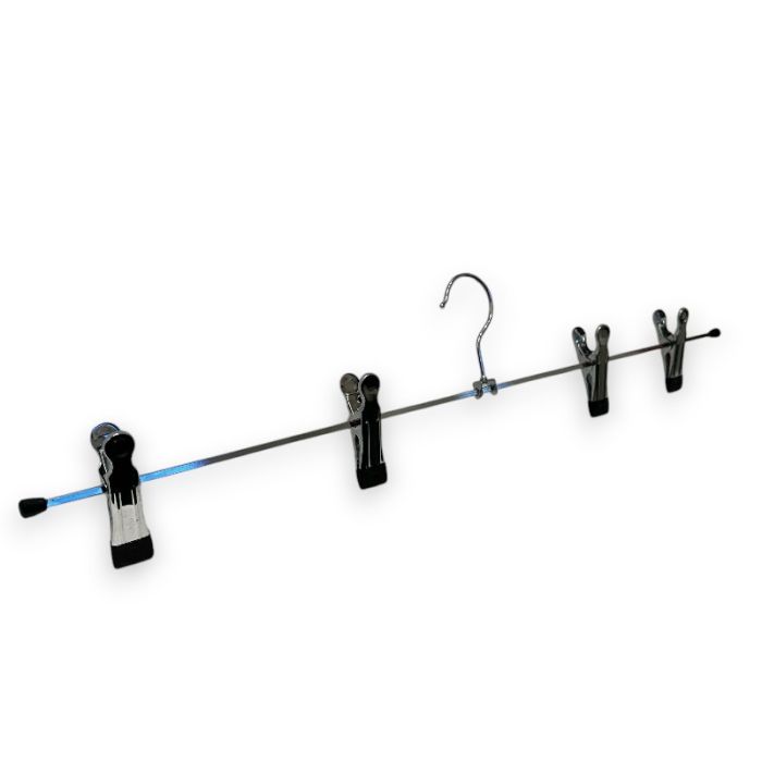 Store metal klemmebøjle - bredde 60 cmDenne robuste metalbøjle har en bredde på 60 cm og er udstyret med 4 kraftige klemmer