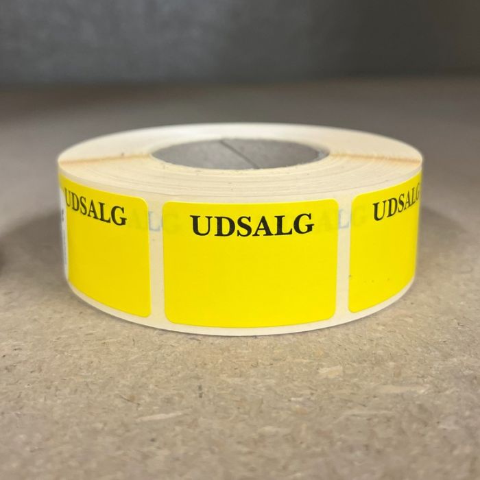 UTSALG merker