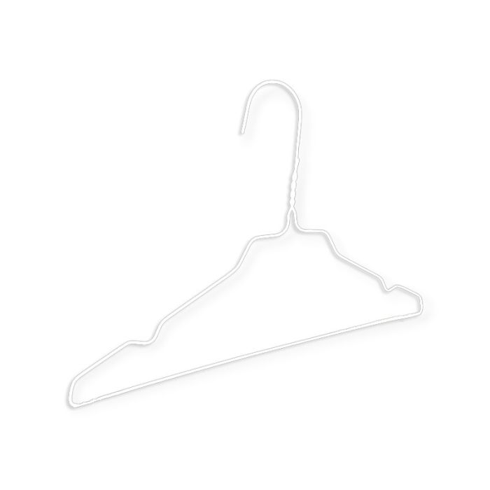 Renseribøjle, børn, med hak, hvid, pk. med 500 stk, 33 cm