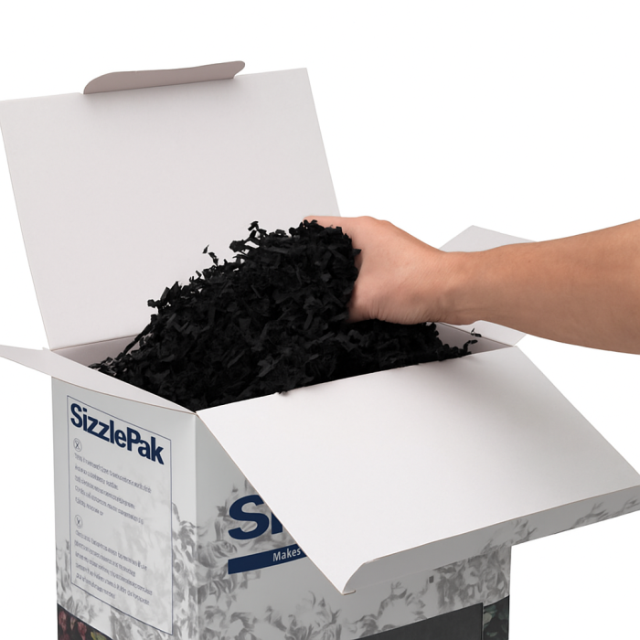 Sizzlepack, sort, 1,25 kg