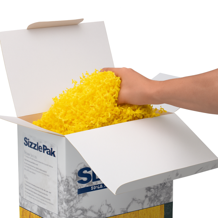 Sizzlepack, gul, pk. med 1,25 kg