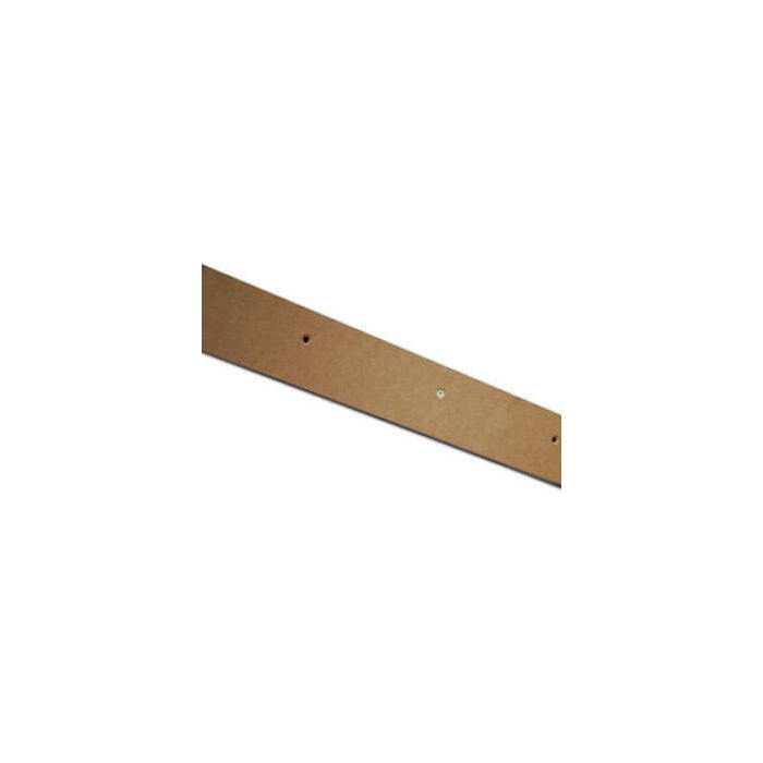 Galleriskinne MDF a 2 m.