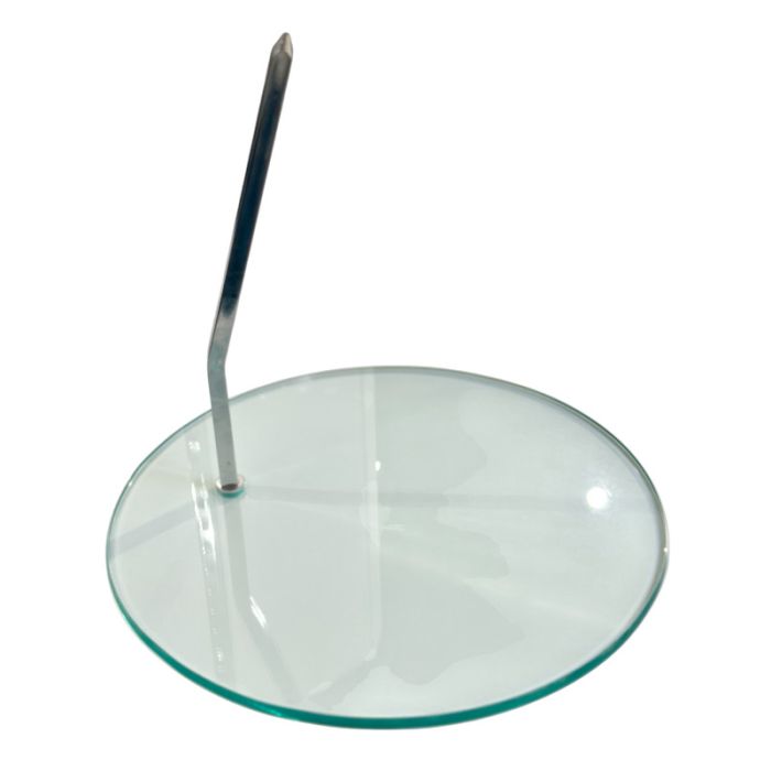 Fodplade til børnemannequin - glas