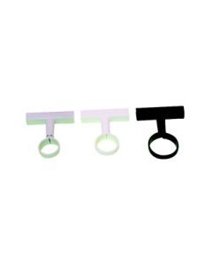 Rørclips m/T-stykke Ø25 mm. t/ plastramme. Vælg farve