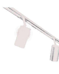 Tube pro spot, 1F, Ø6, H13,5 cm, hvid, LED-lyskilde, PAR 16, 5 W, GU10 fatning, 360 Lumen, 3000K