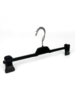Buksebøjle m/ klemmer, sort, 36 cm. Plast