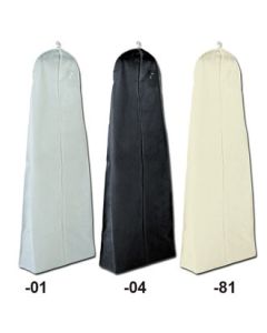 Dragtpose - Non woven - 1 stk. Hvid, creme eller sort. Vælg farve og antal