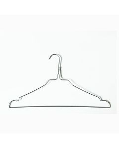 Renseribøjle, voksen, med hak, mat galvaniseret, pk. med 500 stk, 40 cm