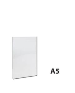A5 skiltelomme - akryl