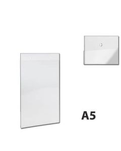 A5 skiltelomme - akryl