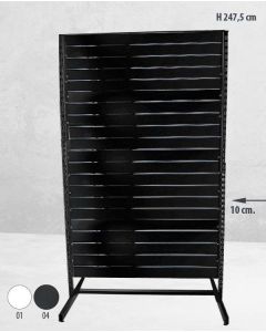 Panelgondol dobeltsidet - 127 x H247,5 cm.