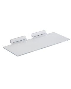 Skohylde / display (30 x 15 cm.) t/ rillepanel