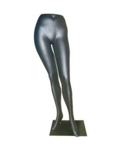 5400 dametorso, ben - sort. Metal fodplade. Mannequin underdel. Hoftevrid og hæl kan aftages.