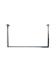 U-bøjlestang, til panel, krom, B58 x D28 cm. Light