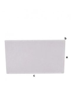 Skillerum til plastboks, hvid. 10 x H 8 cm.