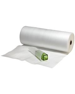 Skumfilm. 100 cm x 50 m. Foam 100 cm. Beskyttende skum 2 mm tyk