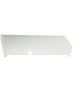 Vareskubber inddeling L38,5 cm x H 12 cm. Klar plast