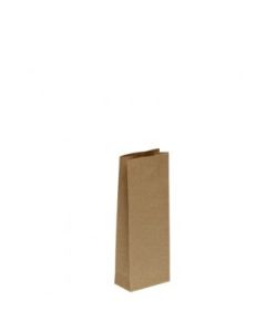 Papirpose til 250 g. Natur. 100 stk.