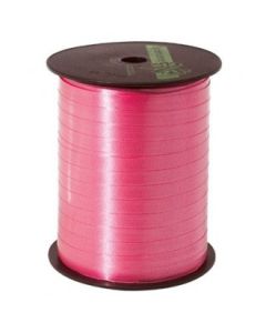 Gavebånd 7mm x 500 mtr. Blank. Rosa